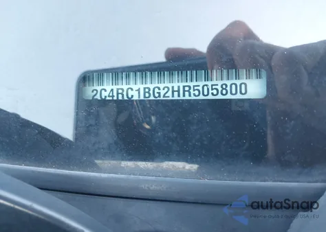 2017 Chrysler Pacifica Touring-L из США, поврежденный, VIN 2C4RC1BG2HR505800